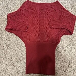Forever 21 off shoulder mini sweater Dress